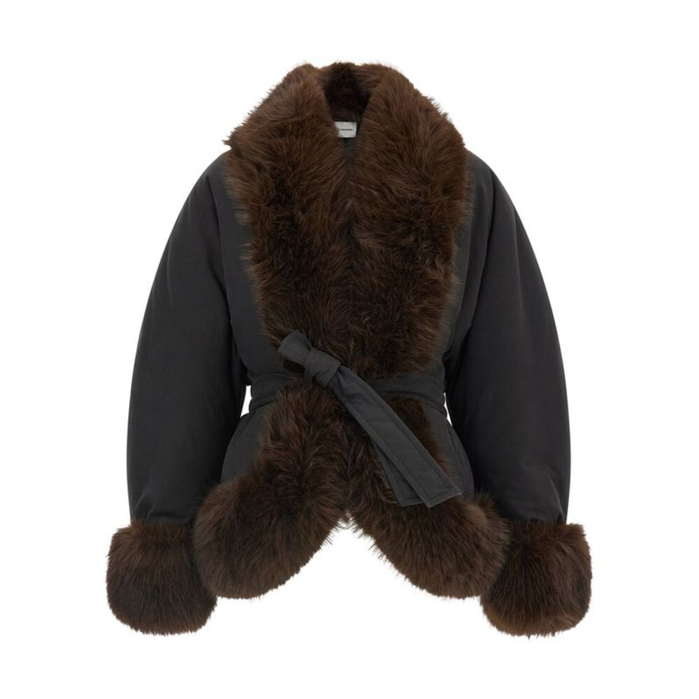 The Andamane Black Polyester Full-Length Women's Jacket